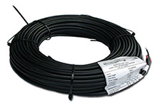 In-Slab radiant heat cable.